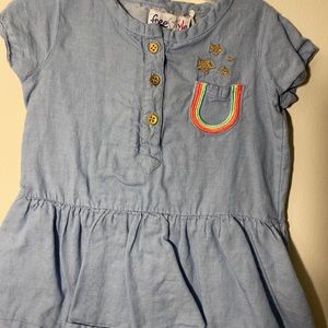 FreeStyle 2 piece matching denim shirt set